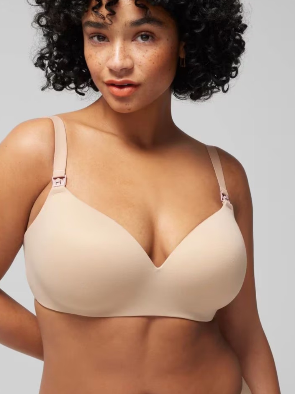 New Soma Enbliss Warm Amber Wireless Nursing Bra - 38DDD